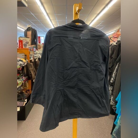 CJ Banks Ladies 3X Navy Blue Top / Jacket - Picture 3 of 3